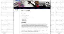 Desktop Screenshot of eugenebozza.com