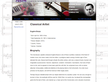 Tablet Screenshot of eugenebozza.com